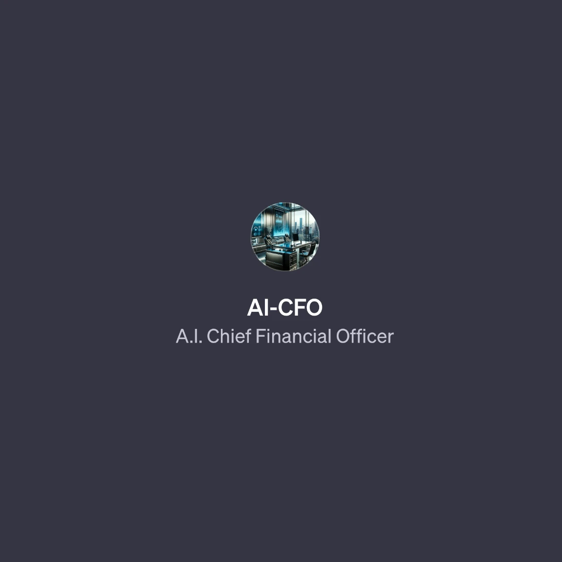 A.I. CFO
